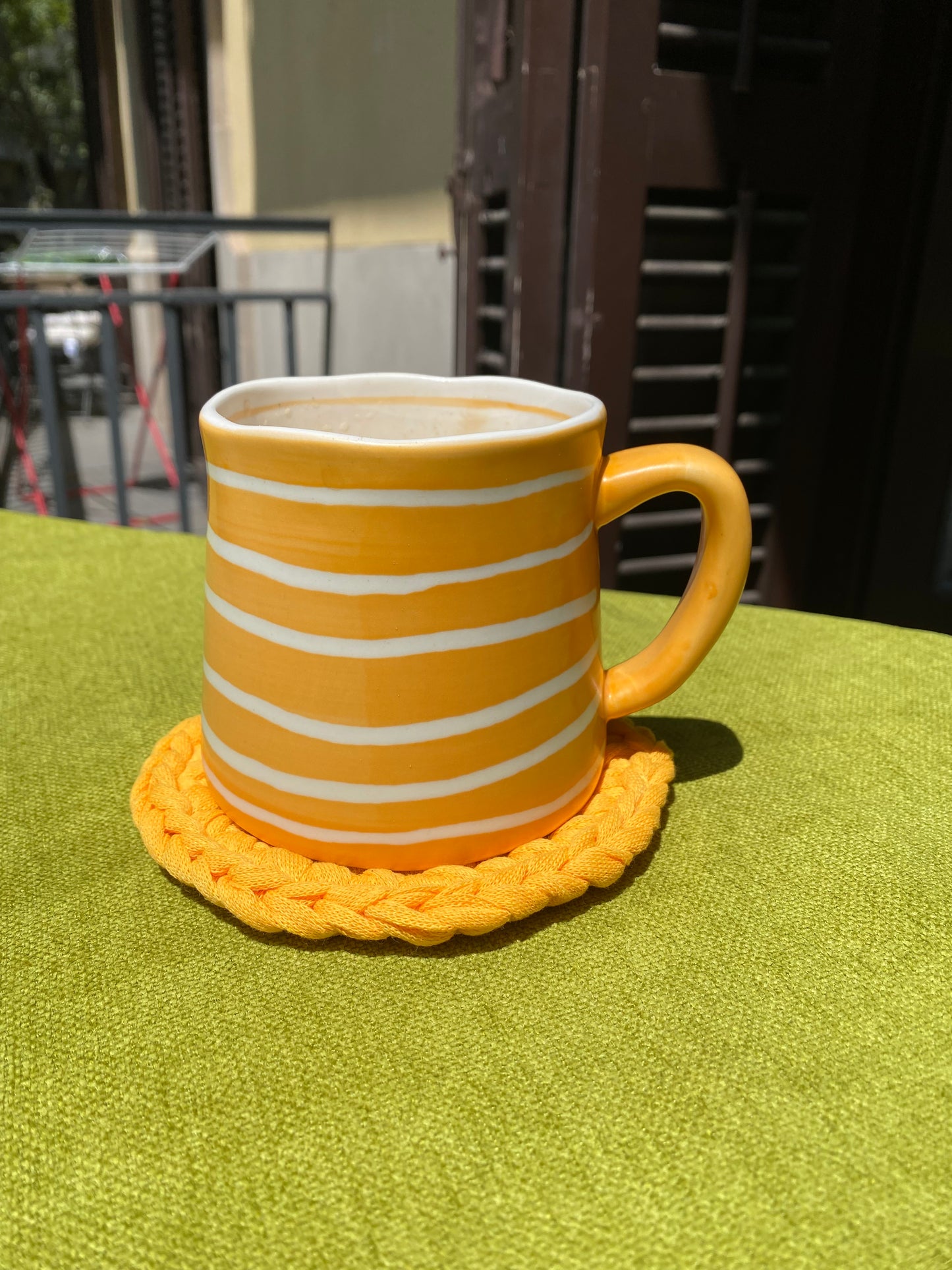 Yellow coasters extra large